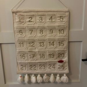 Beautiful BRAND NEW WITH TAG Opalhouse Advent Calendar with Tassels